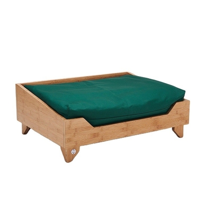 OEM Solid Bamboo Cat Bed Frame Для малых средних больших собак
